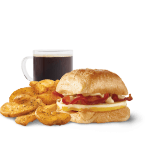 Wendy’s Bacon, Egg & Swiss Croissant Combo