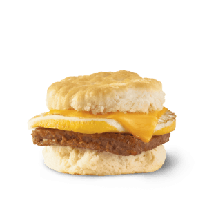 Wendy’s Sausage, Egg & Cheese Biscuit