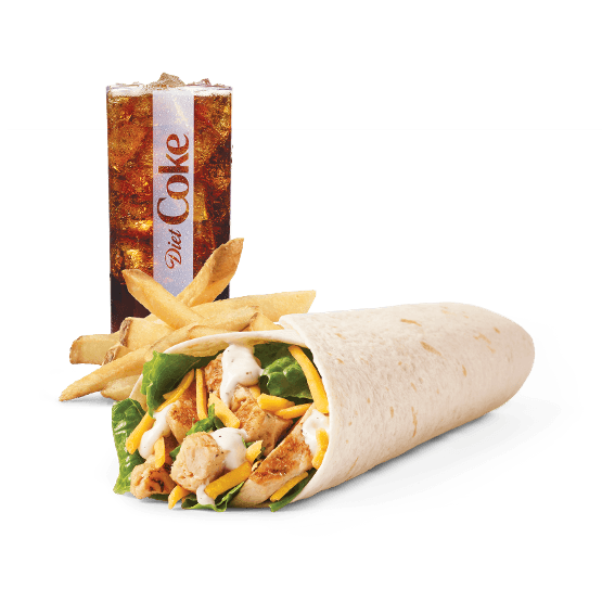 Wendy's Grilled Chicken Wrap Combo