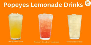 Popeyes Lemonades Menu