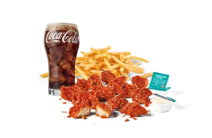 12pc Honey Garlic Sriracha Crispy Boneless Wings Combo