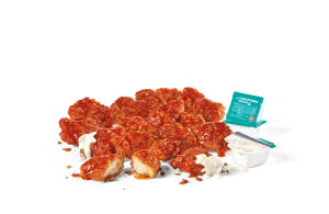 18pc Honey Garlic Sriracha Crispy Boneless Wings