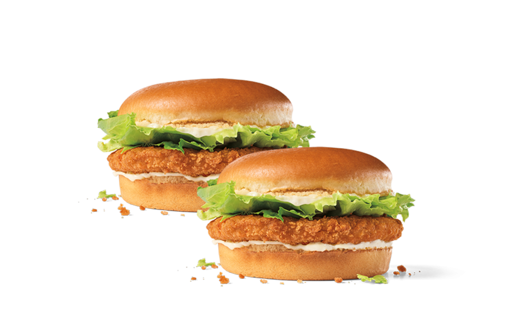 2 for $3 Jr. Chicken Sandwich