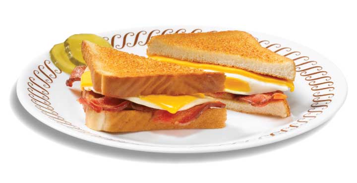 Bacon, Egg & Cheese Breakfast Sandwich