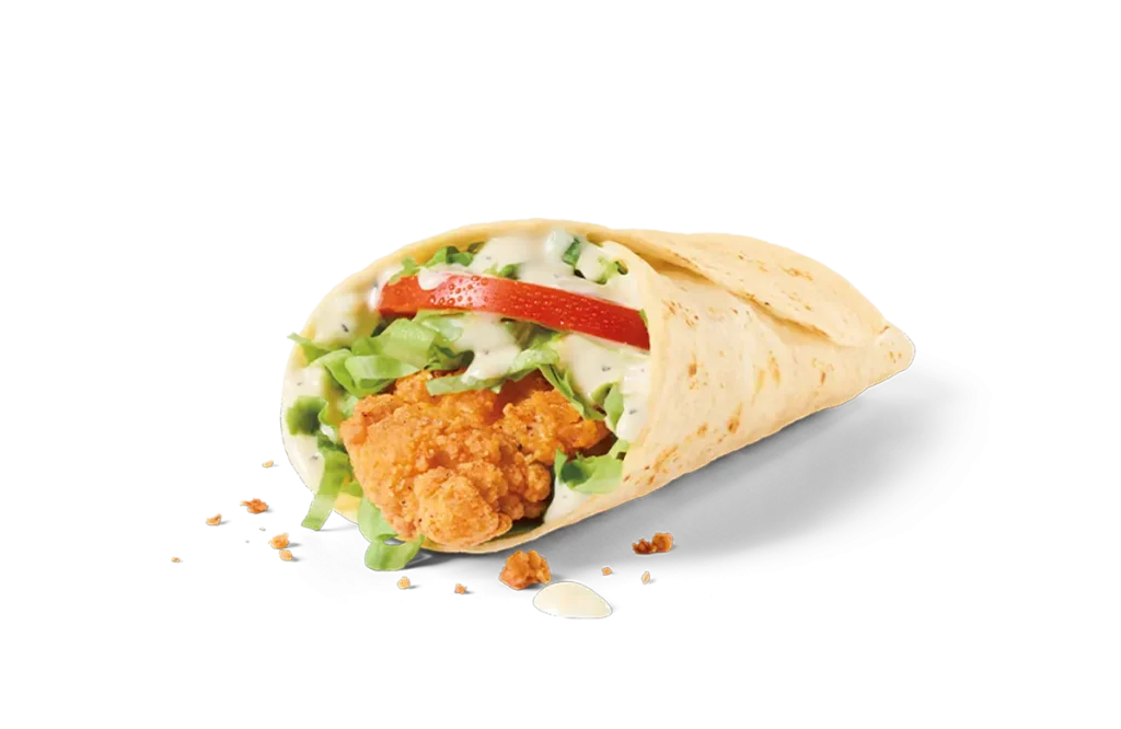 Crispy Chicken Caesar Jack Wrap