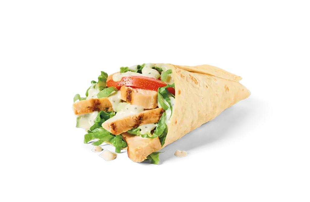 Grilled Chicken Caesar Jack Wrap