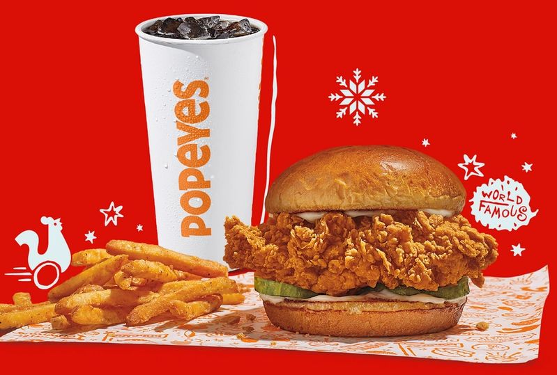 Popeyes $0 Delivery Fee