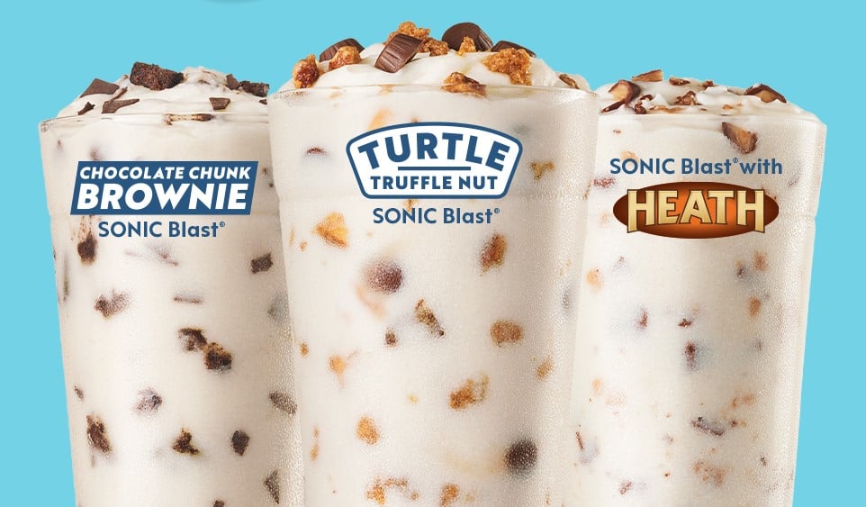 Sonic Half-Price Blasts