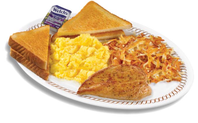 Waffle House' Chicken & Eggs Breakfast