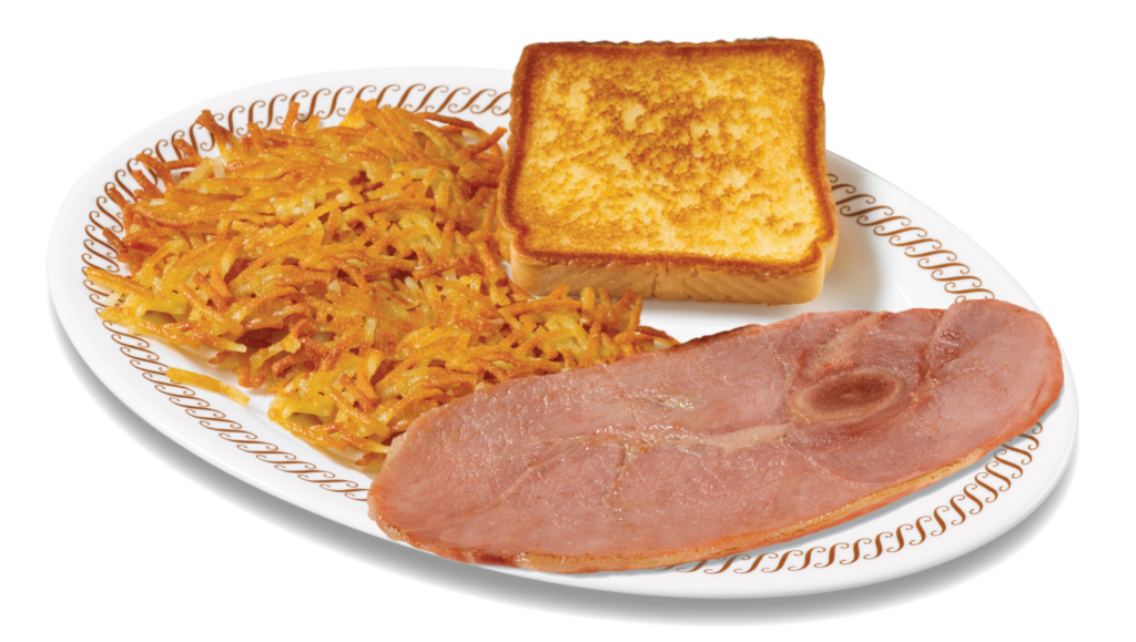 Waffle House’ Country Ham Dinner