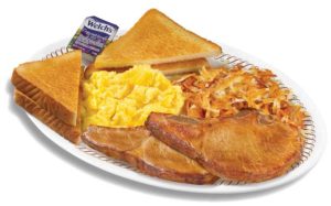 Waffle House’ Pork Chops & Eggs Breakfast