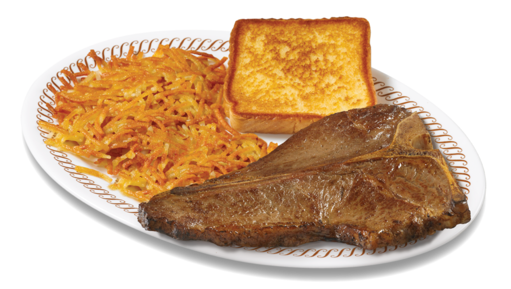 Waffle House' T-Bone Dinner