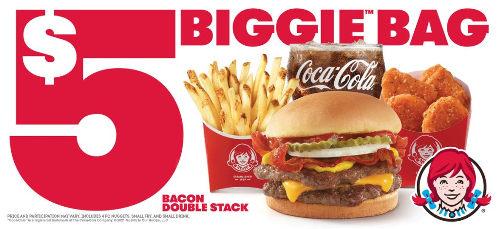 Wendy’s 5 for $5