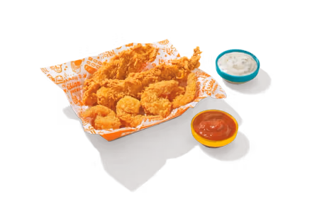 1/4 Ib Popcorn Shrimp & 2 Classic Tenders
