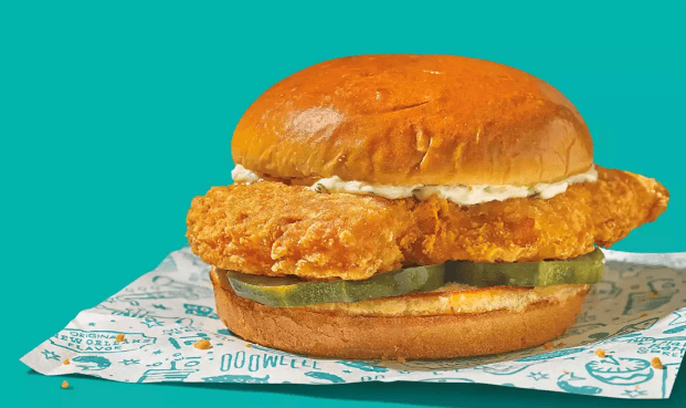Popeyes Fish Classic Sandwich