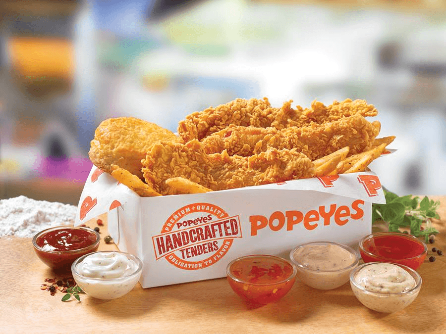 Popeyes Handcrafted Tenders