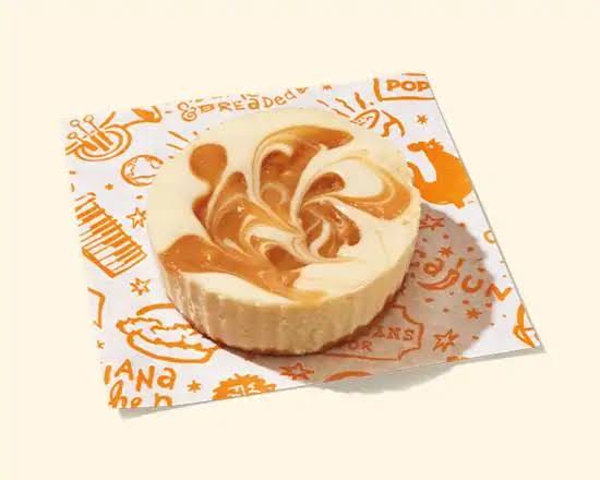 Popeyes Caramel Apple Cheesecake