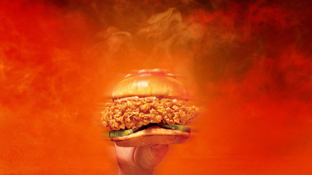 Popeyes Ghost Pepper Sandwich