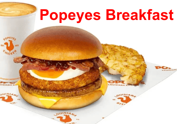 Popeyes breakfast