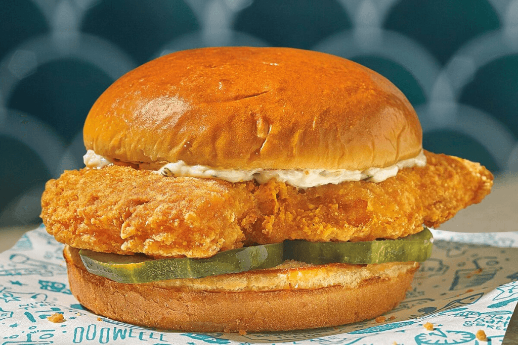 Popeyes Cajun Fish Sandwich