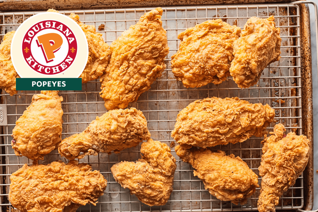 Popeyes Chicken Menu