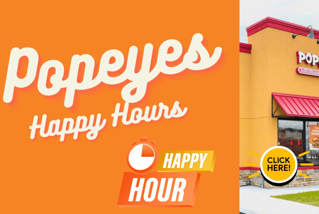 Popeyes Happy Hour