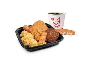 3pc Classic French Toast Sticks Platter w/ Sausage Combo