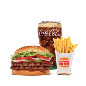 Burger King Double Whopper Meal