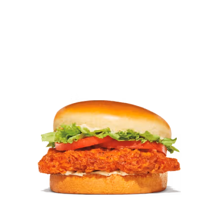 Burger King Fiery Royal Crispy Chicken