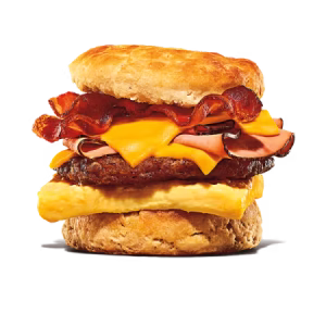 Burger King Fully Loaded Biscuit