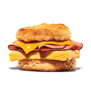 Burger King Ham, Egg, & Cheese Biscuit