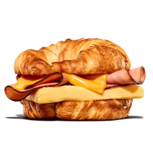 Burger King Ham, Egg, & Cheese Croissan’wich