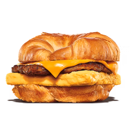 Burger King Sausage, Egg, & Cheese Croissan'wich