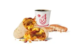 JACK Grande Sausage Burrito Combo