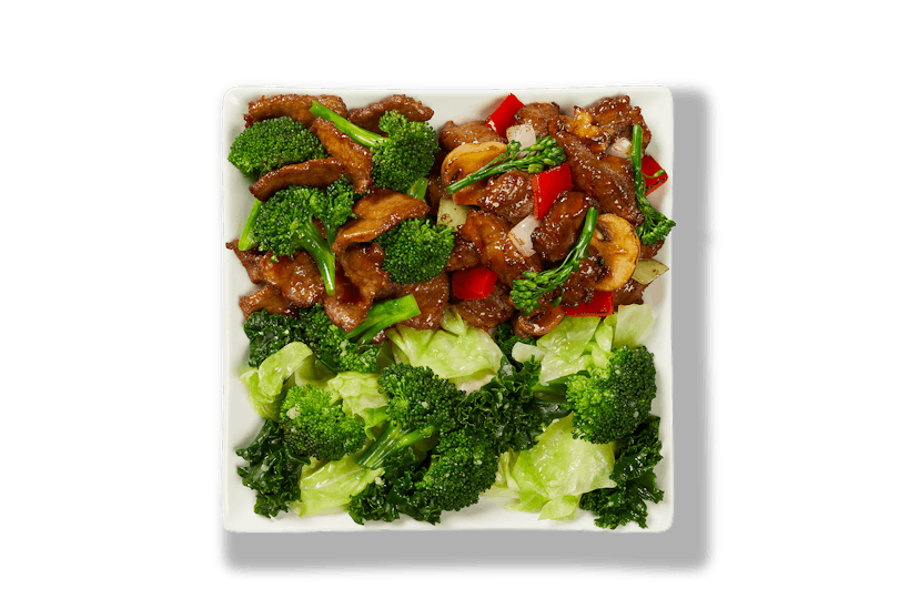Panda Express Power Packed Plate