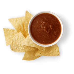 Chipotle Chips & Tomatillo-Red Chili Salsa