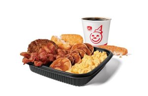 Breakfast Platter With Sausage and Bacon