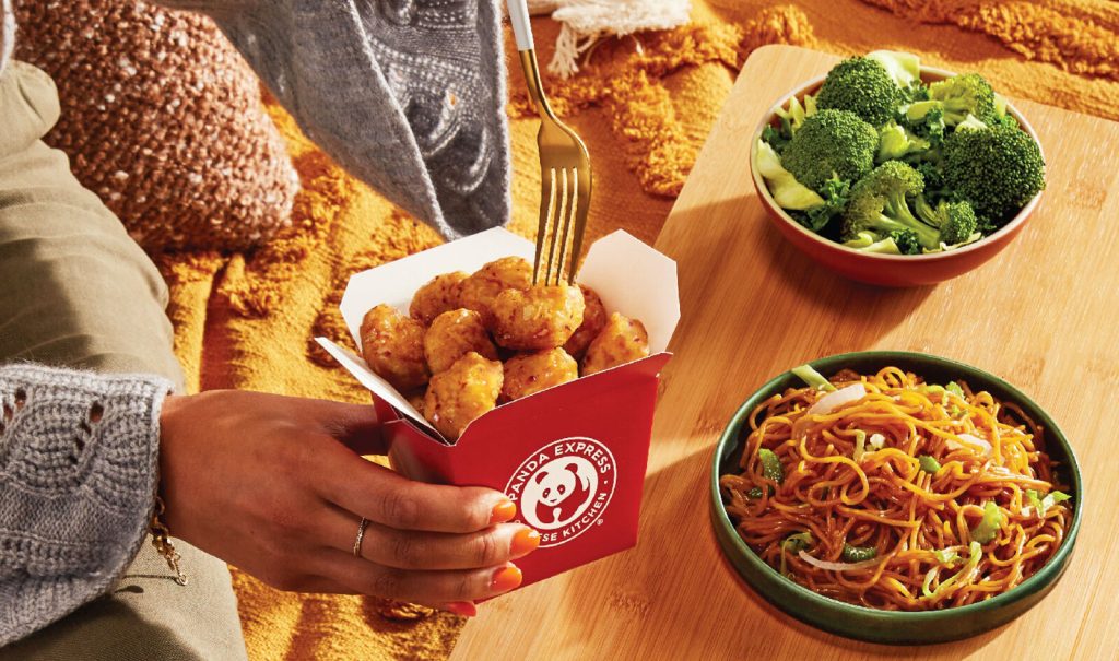 Vegetarian Meal at Panda Express