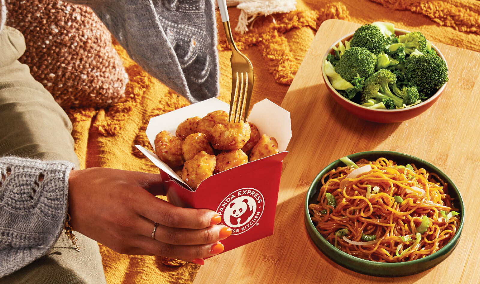 Vegetarian Meal at Panda Express