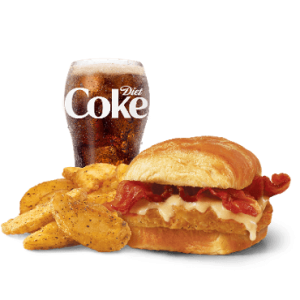 Maple Bacon Chicken Croissant Combo