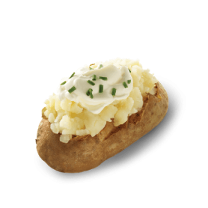 Sour Cream and Chive Baked Potato