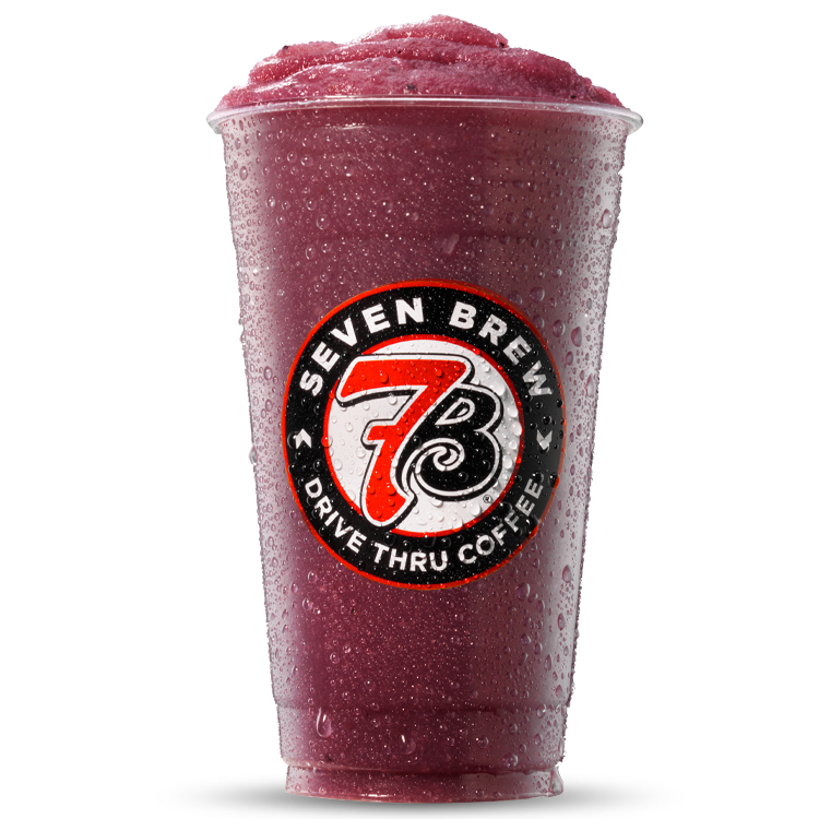 Strawberry Blue Pom Smoothie